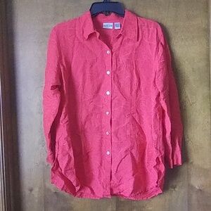 Chico's textured blouse